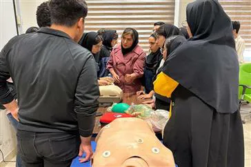 برگزاری کارگاه تخصصی BLS (احیای پایه قلبی-ریوی)