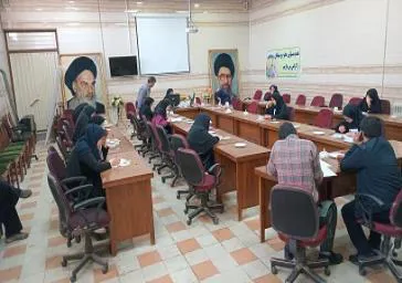 برگزاری آزمون کتبی نیرو های مامایی و مراقب ناظر زیر مجموعه شبکه بهداشت و درمان شهرستان هریس