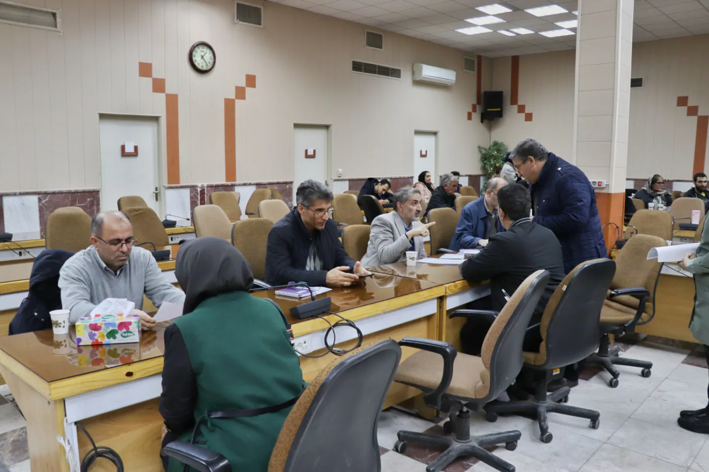 دیدار مردمی رییس دانشگاه 