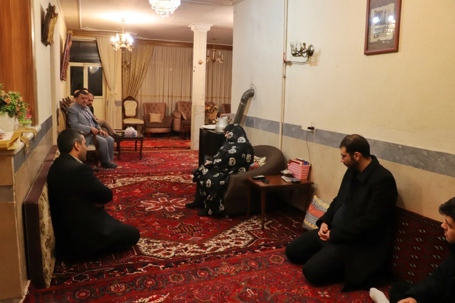 دیدار با مادر شهید 