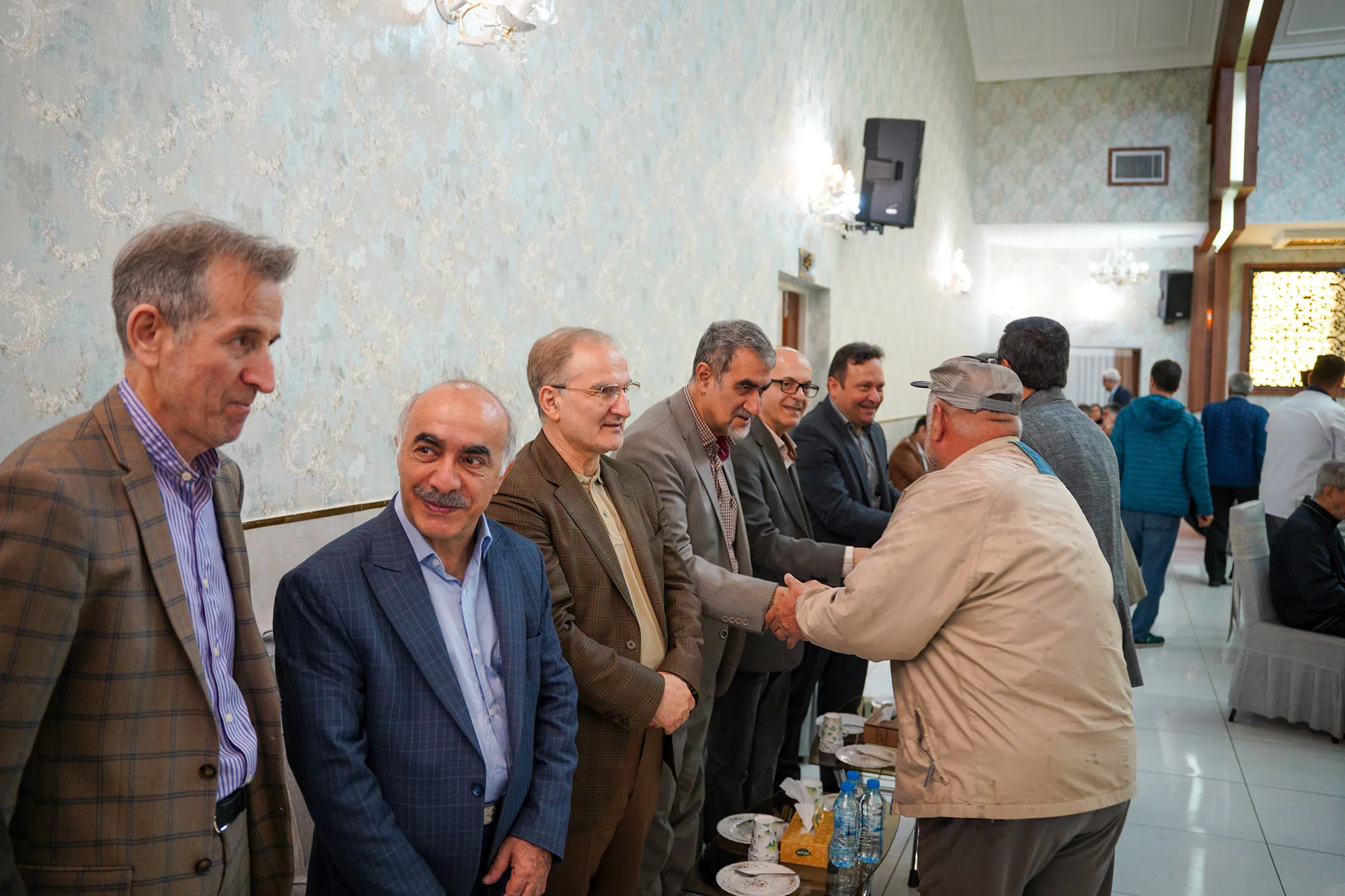 دید وبازدید عید هئیت رئیسه