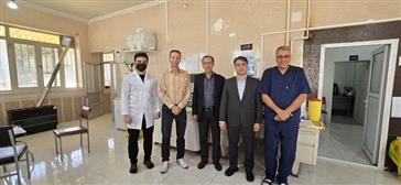 بازدید مدیر امور آزمایشگاه‌های استان از بخش آزمایشگاهی بیمارستان باباباغی تبریز