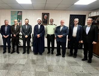 دیدار رئیس دانشگاه علوم پزشکی تبریز با فرمانده انتظامی استان